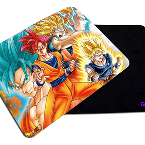 Mousepad Liso 20X17 Cm Dragon Ball Super Goku Anime Grafimax