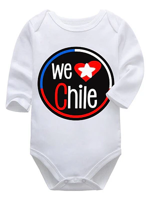 Body Bebé Pilucho We Love Chile Grafimax