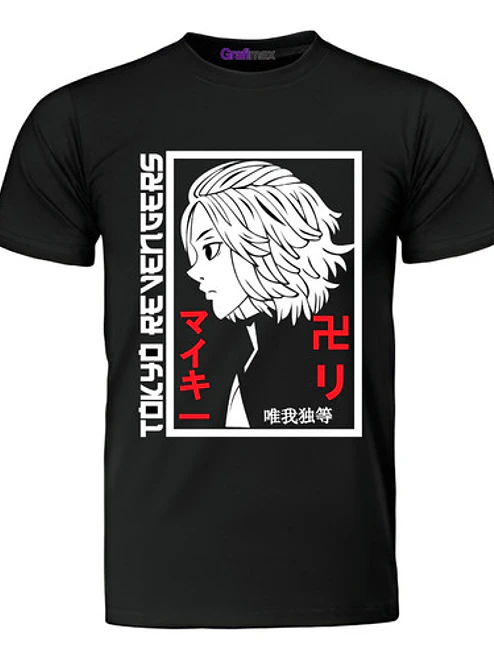 Polera Hombre Tokyo Revengers Mikey Anime Grafimax 1