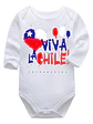 Body Bebé Pilucho Viva Chile Fiestas Patrias 18 Grafimax - Miniatura 1