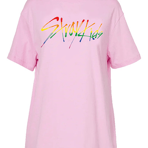Polera Stray Kids K-Pop Música Rosa - Grafimax