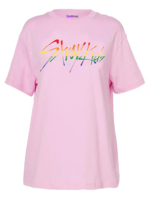 Polera Stray Kids K-Pop Música Rosa - Grafimax