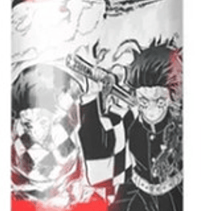 Botella Agua Tanjiro Fire Manga Demon Slayer Anime Grafimax