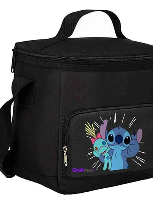 Lonchera Almuerzo Térmica Stitch Muñeca De Lilo Grafimax 1