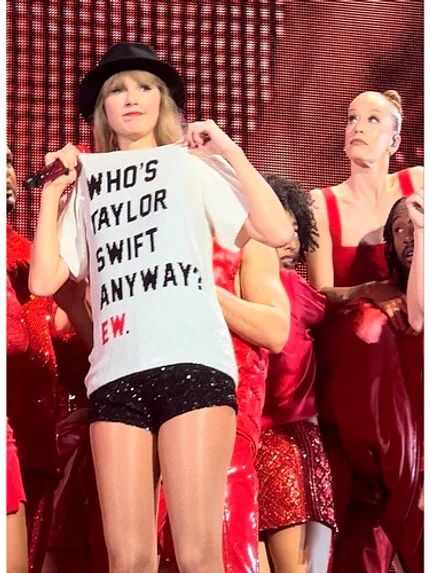 Polera Unisex Whos Taylor Swift Anyway Ew Gfmx 2