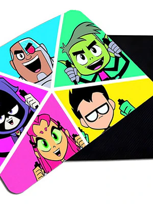 Mousepad Liso 20X17 Cm Teen Titans Superhéroes Grafimax