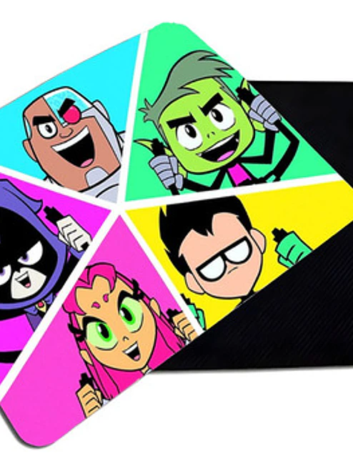 Mousepad Liso 20X17 Cm Teen Titans Superhéroes Grafimax 1