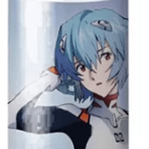 Botella Agua Rei Ayanami Neon Evangelion Anime Grafimax