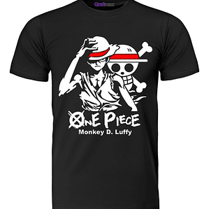 Polera Hombre Monkey D. Luffy One Piece Anime Grafimax