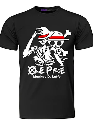 Polera Hombre Monkey D. Luffy One Piece Anime Grafimax