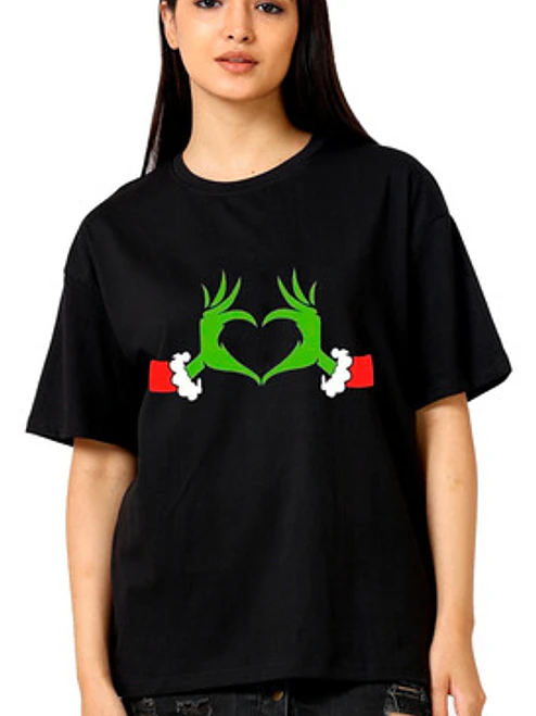 Polera Navidad El Grinch Merry Christmas Gfmx 3