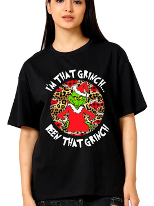 Polera Navidad El Grinch Merry Christmas Gfmx 14