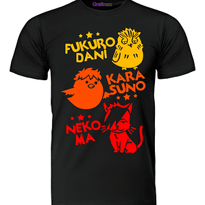 Polera Haikyuu! Fukuro Kara Neko Anime - Grafimax