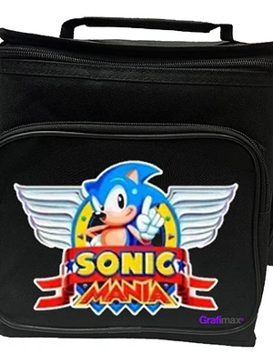 Lonchera Sonic Mania Videojuegos Escolar Almuerzo Térmica