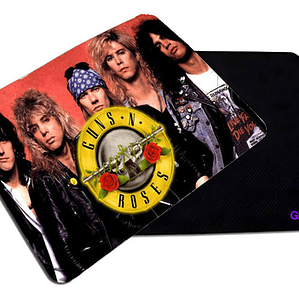 Mousepad Liso 20X17 Cm Guns N' Roses Míºsica Grafimax