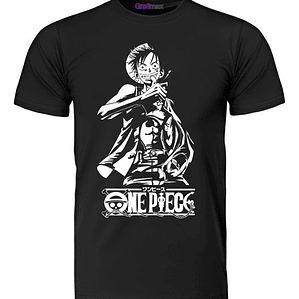 Polera Hombre Luffy One Piece Anime Grafimax