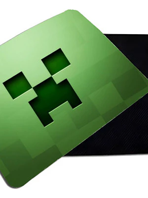 Mousepad Liso 20X17 Cm Minercraft Creeper Grafimax