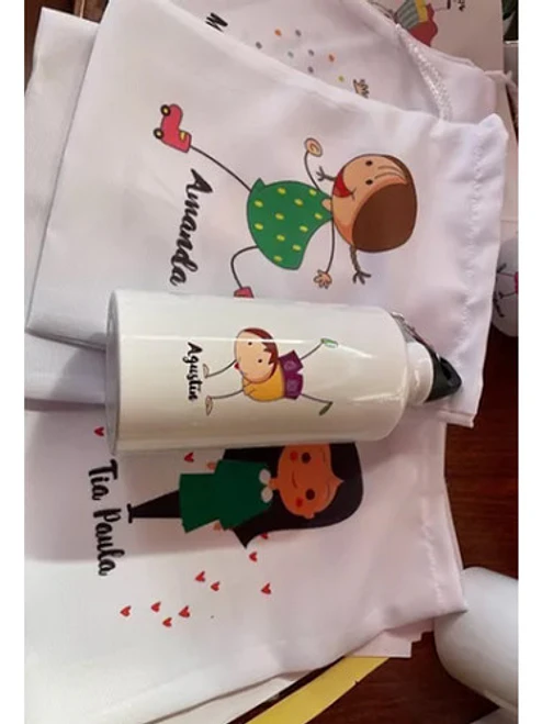 Pack Botella Agua Personalizada + Bolsita Regalo Avatar 2