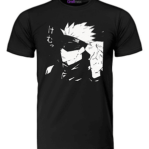 Polera Hechicero Saturo Gojo Jujutsu Kaisen Anime Grafimax