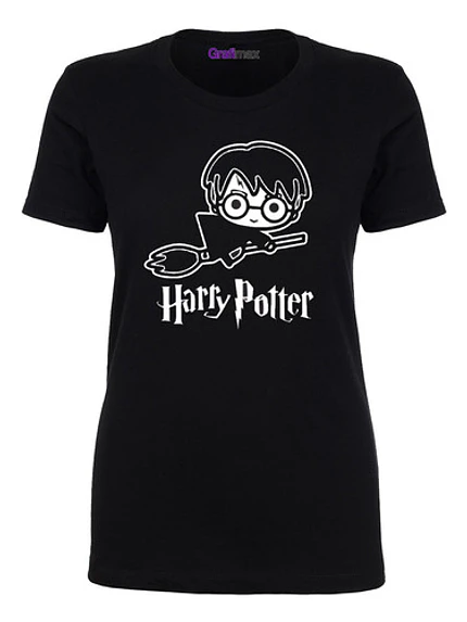 Polera Mujer Harry Potter Chibi Grafimax 1