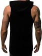 Polera Capucha Musculosa Gym Rocky Boxeo Algodón Grafimax - Miniatura 2