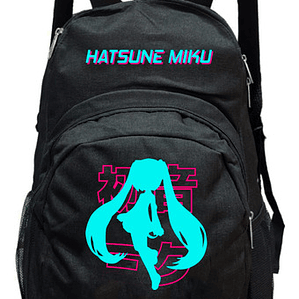 Mochila Hatsune Miku J-Pop Vocaloid Hair Gfmx