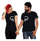 Polera Pareja Novios Duos One Love Corazones Grafimax - Miniatura 25