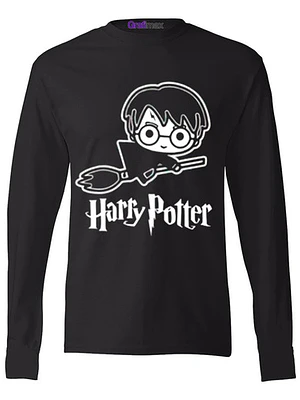 Polera Manga Larga Harry Potter Chibi Grafimax