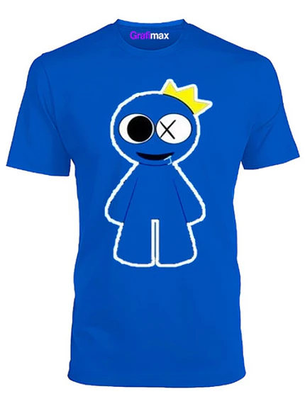 Polera Blue Rainbow Friends Roblox Videos Juegos Grafimax 1