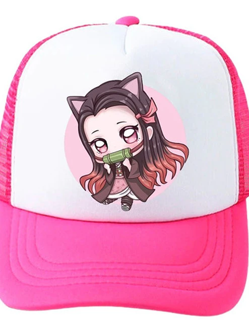 Jockey Gorro Nezuko Neko Chibi Anime Demon Slayer Grafimax 1