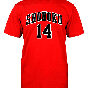 Polera Shohoku Hisashi Mitsui 14 Slam Dunk Anime Grafimax