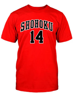 Polera Shohoku Hisashi Mitsui 14 Slam Dunk Anime Grafimax