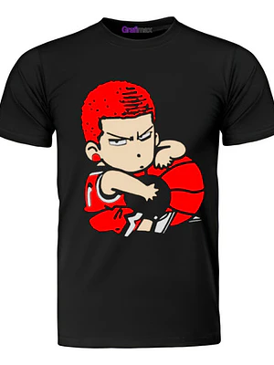 Polera Hanamichi Sakuragui Chibi Slam Dunk Anime Grafimax