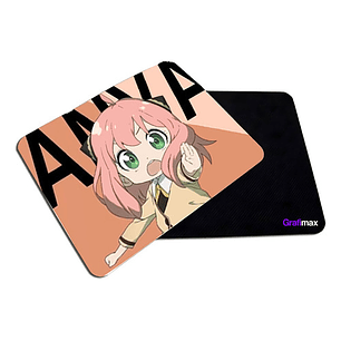  Mousepad Liso 20x17 Cm Spy X Family Anya Anime Grafimax