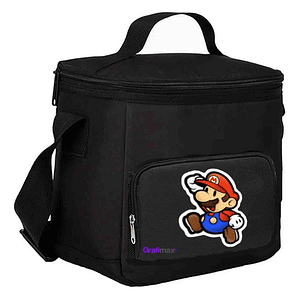 Lonchera Térmica Mario Bros Retro Videojuegos Grafimax