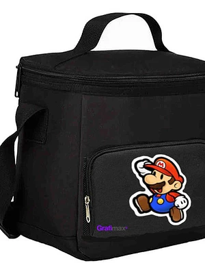 Lonchera Térmica Mario Bros Retro Videojuegos Grafimax