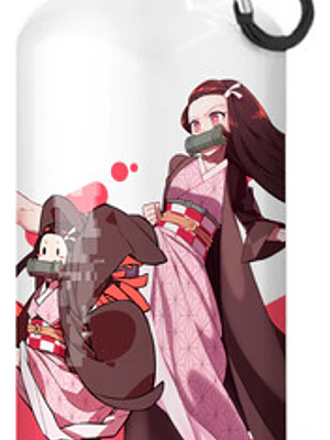 Botella Agua Nezuko Kick Demon Slayer Anime Manga Grafimax