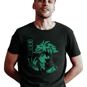 Polera Deku My Hero Academia Izuku Oversize Grafimax