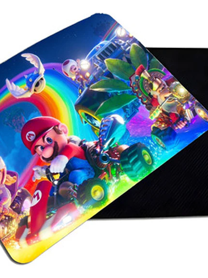 Mousepad Liso 20X17 Cm Mario Bros Pelí­Cula Grafimax 1