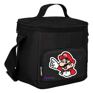 Lonchera Térmica Mario Bros Sonrisa Videojuegos Grafimax