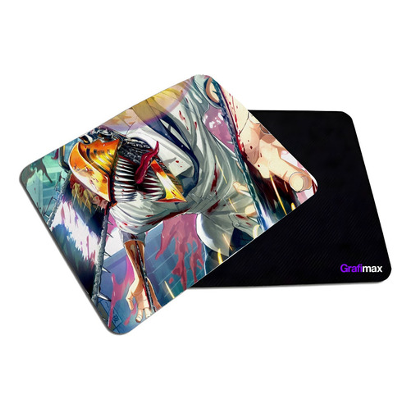 Mousepad Liso 20x17 Cm Chainsaw Man Anime Grafimax 1