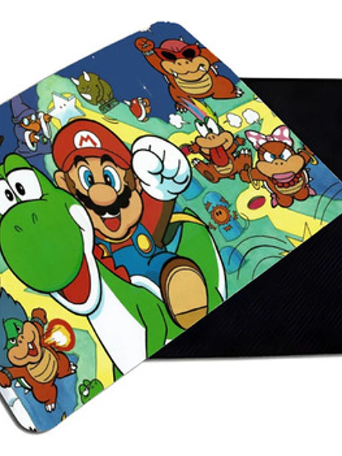 Mousepad Liso 20X17 Cm Super Mario Videojuegos Grafimax 1