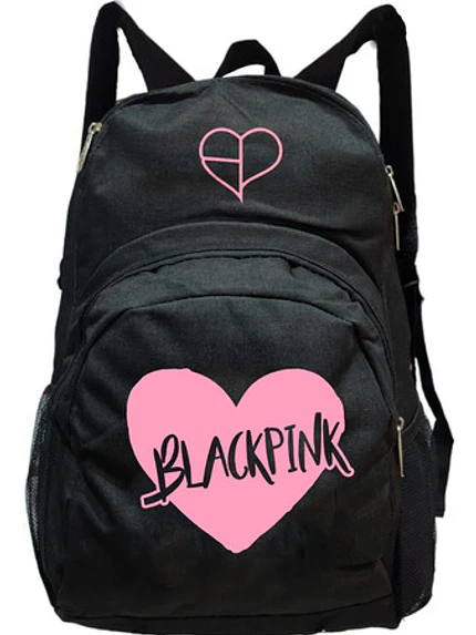 Mochila Blackpink Banda Míºsica K-Pop Heart Gfmx 1