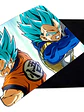 Mousepad Liso 20X17 Cm Dbz Goku Vegeta Anime Grafimax - Miniatura 1