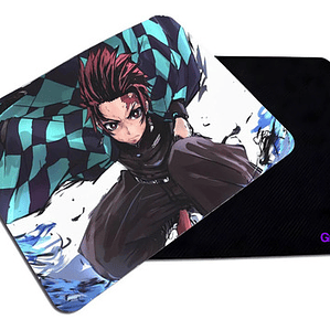 Mousepad Liso 20X17 Cm Tanjiro Kamado Kimetsu No Yaiba Anime
