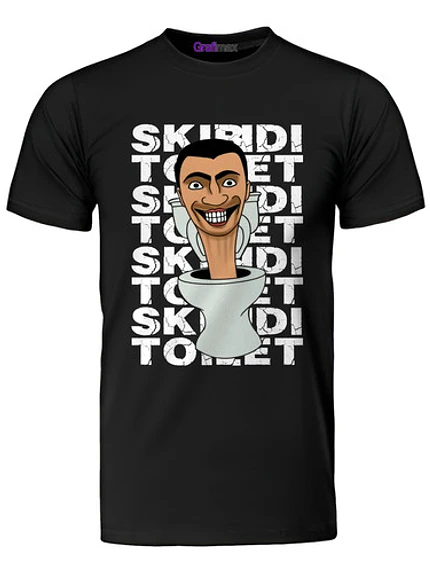 Polera Niños Skibidi Toilet Colores_Grafimax 3