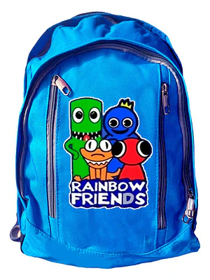 Mochila Rainbow Friends Villains Niños Azul Grafimax