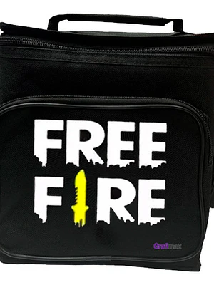 Lonchera Bolsa Almuerzo Térmica Colación Free Fire Battle G