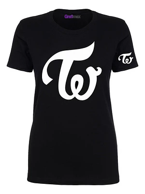 Polera Twice Banda K-Pop Nombres Coreano Mujer - Grafimax