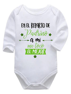 Body Bebé Pilucho En El Reparto De Padrinos Grafimax
